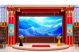 《深海回声》剧集封面，幽蓝海面与声呐波纹